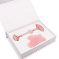 ROLE MODEL-Rose Quartz Facial Roller + Gua Sha Set