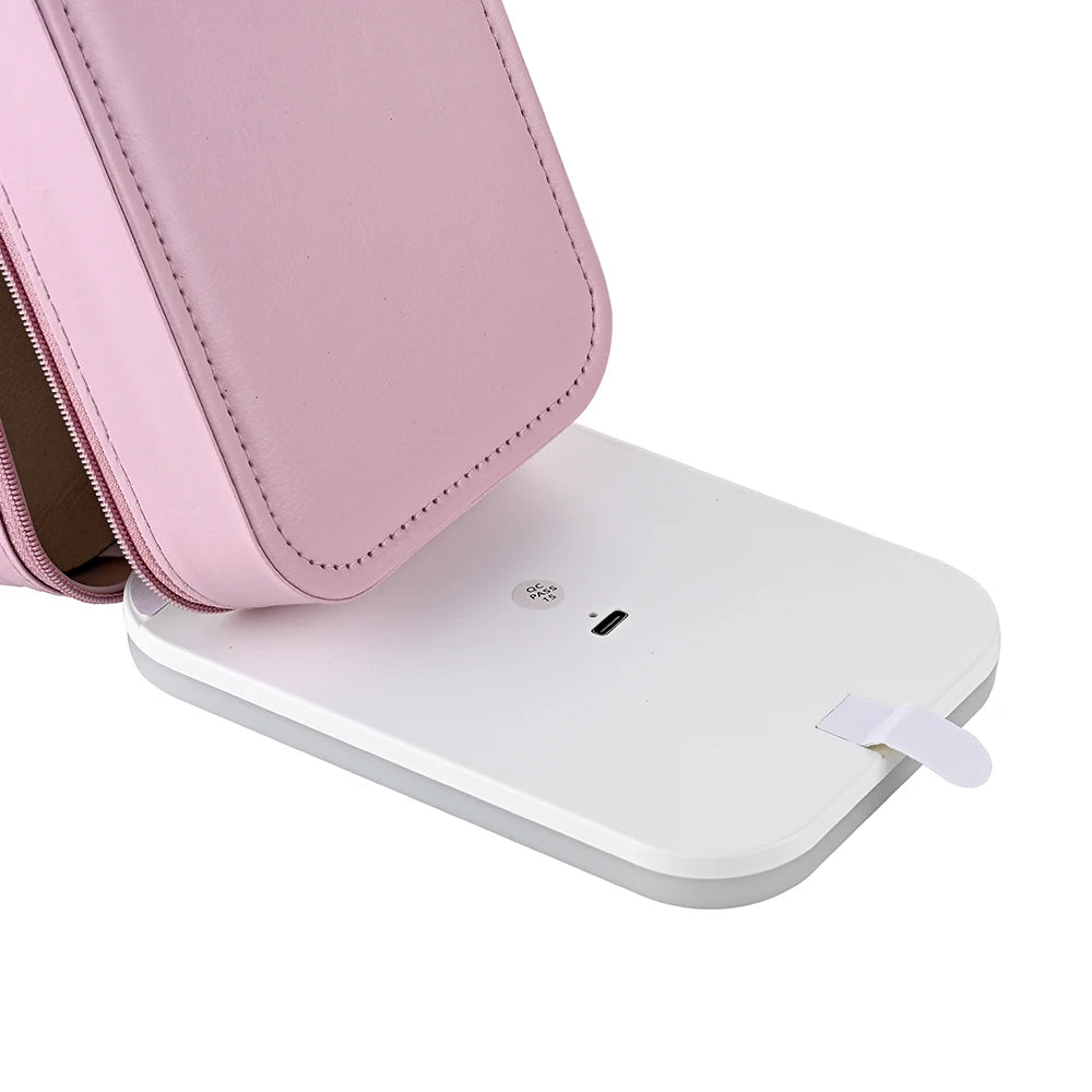 GLOW GETAWAY — LED Travel Makeup Case