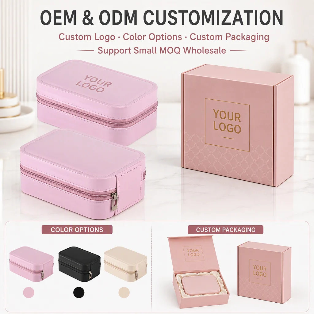 GLOW GETAWAY — LED Travel Makeup Case