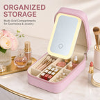 GLOW GETAWAY — LED Travel Makeup Case