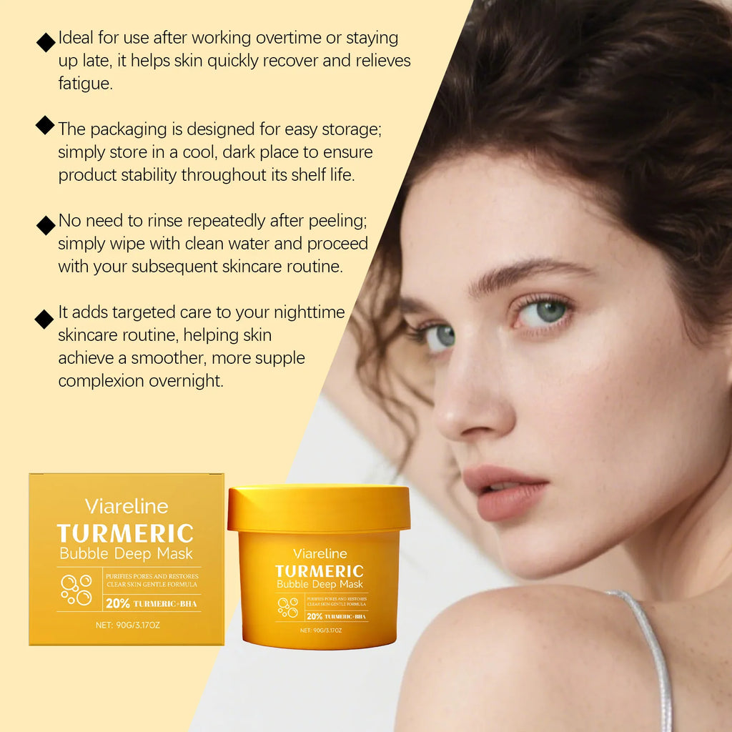 Glow Pop!- Turmeric Bubble Deep Mask
