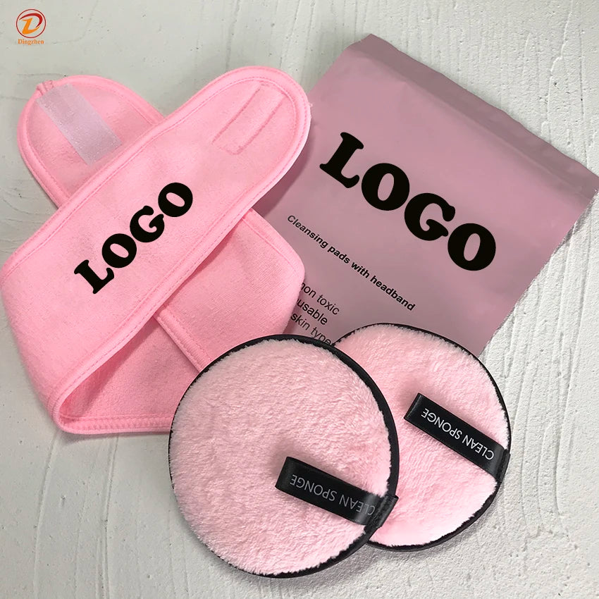 TAKE IT OFF -Reusable Microfiber Makeup Remover + Headband Set