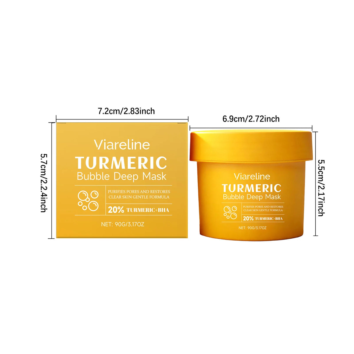 Glow Pop!- Turmeric Bubble Deep Mask