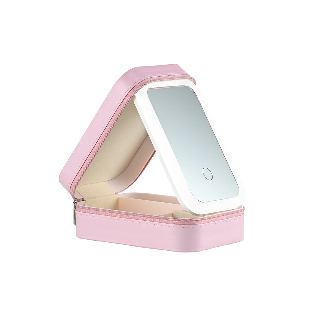 GLOW GETAWAY — LED Travel Makeup Case