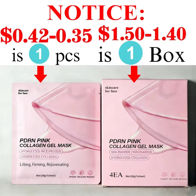 Crystal Veil- PDRN Pink Collagen Jelly Mask