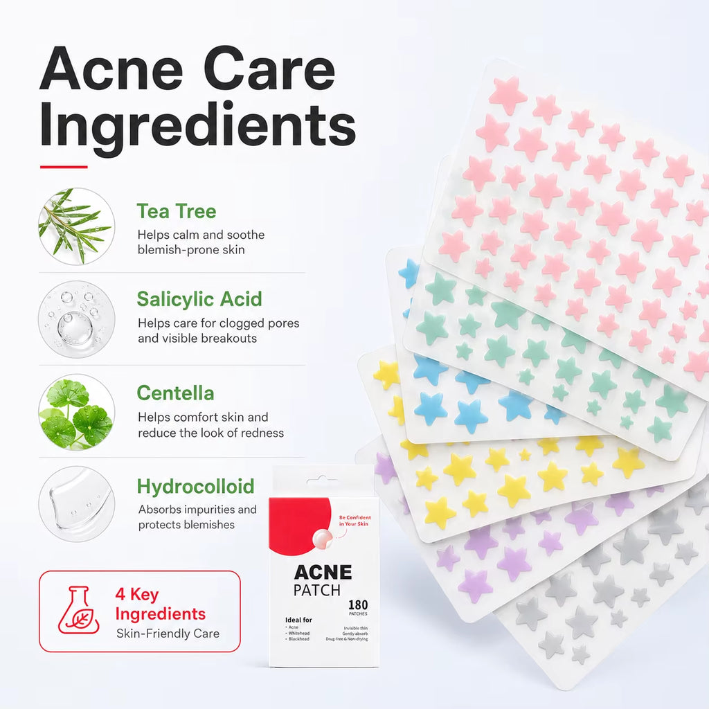 STAR TREATMENT- Hydrocolloid Pimple Patches